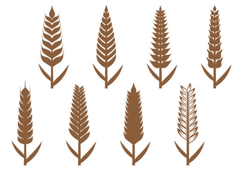 Wheat Ears Icon - vector #366471 gratis