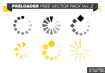 Preloader Free Vector Pack Vol. 2 - vector gratuit #369061 