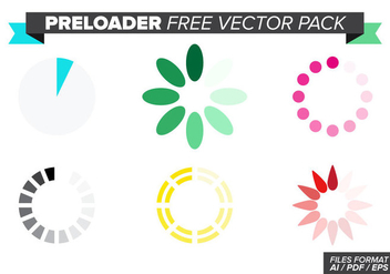 Preloader Free Vector Pack - vector gratuit #369131 