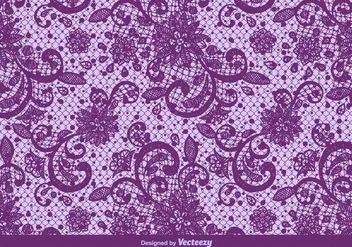 Vector Purple Lace Texture - vector gratuit #370931 