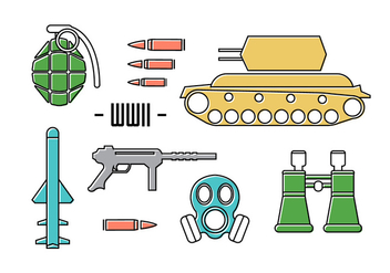 Free War Icons - Free vector #371031