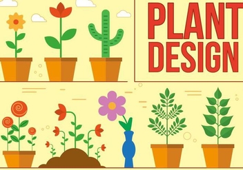 Free Plant Vector Design - Kostenloses vector #371581