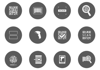 Barcode Scanner Icon - Free vector #373111