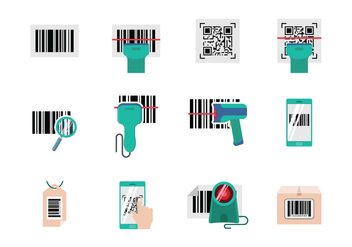 Free Barcode Scanner Vector - Free vector #373491
