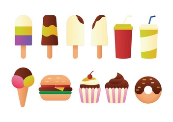 Free Food Icons - Kostenloses vector #373851