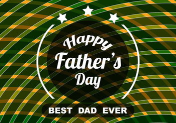 Free Vector Modern Colorful Father's Day Background - Free vector #374511