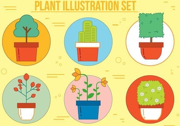 Free Plant Vector Illustration - vector gratuit #375151 