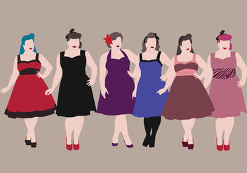 Plus Size Vector - Free vector #375801