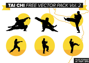 Tai Chi Free Vector Pack Vol. 2 - Kostenloses vector #377161