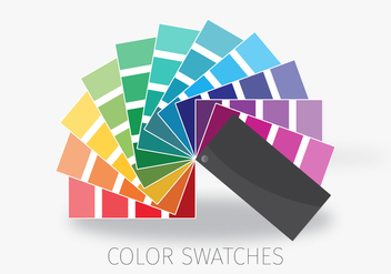 Color Chart - vector gratuit #377561 
