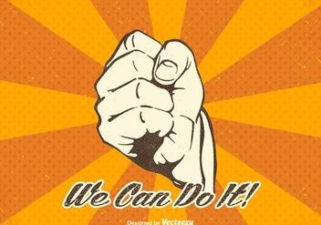 Free Vector We Can Do It Design - Free vector #378491