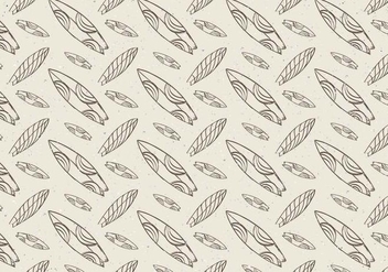 Free Vector Hand-Drawn Surfing Boards Seamless Pattern - vector #379291 gratis