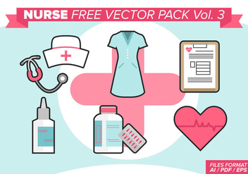 Nurse Free Vector Pack Vol. 3 - vector gratuit #381431 