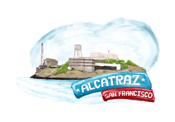 Free Alcatraz Vector - Free vector #381531