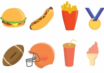Free Tailgate Party Icon Set - vector #383191 gratis