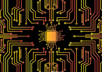 Microchip Background - Free vector #383561