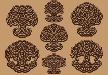 Celtic tree of life - Free vector #383821