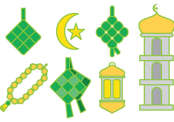 Ketupat Ramadan Vector - Kostenloses vector #383991