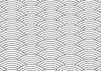 Chainmail / Fishscale Pattern Background - vector #384861 gratis