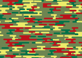 Green And Red Camouflage Pattern - vector gratuit #386101 