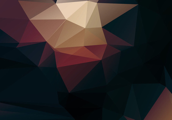 Free Vector Abstract Polygon Background - Free vector #386461