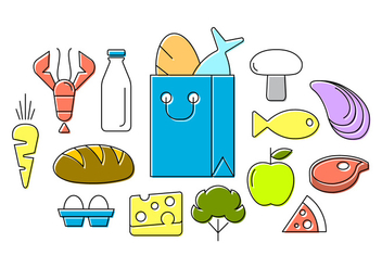 Free Food Icons - Kostenloses vector #386701