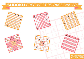Sudoku Free Vector Pack Vol. 28 - Free vector #387091