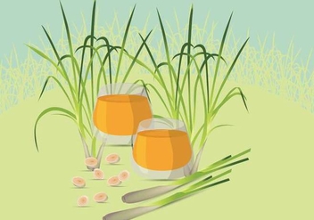 Free Lemongrass Illustration - Free vector #390661