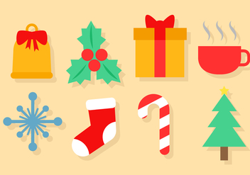 Free Christmas Icons Vector - vector gratuit #391441 