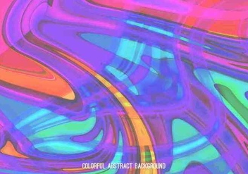 Hot Color Vector Abstract Marble Background - Free vector #391941