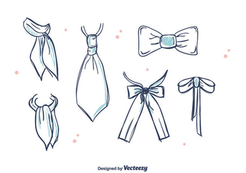 Ties And Cravat Vector - vector #392091 gratis