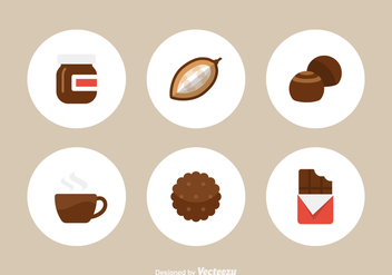Free Flat Chocolate Vector Icons - Kostenloses vector #392251