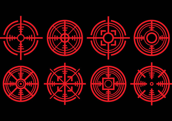 Laser Tag Icons - Free vector #392841