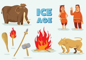 Free Ice Age Vector - vector #396891 gratis