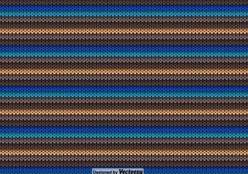 Vector Knitted Colorful Texture - vector gratuit #397091 
