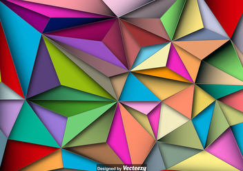 Polygonal Vector Background - Free vector #397511