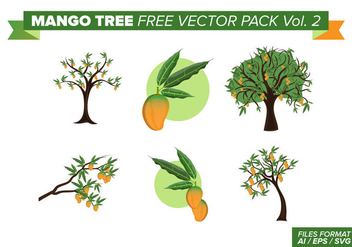 Mango Tree Free Vector Pack Vol. 2 - бесплатный vector #397661