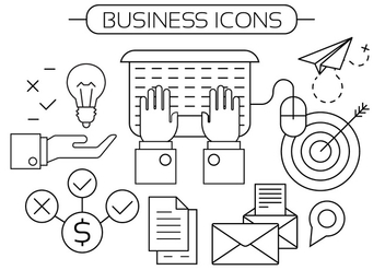Free Business Icons - vector gratuit #398141 
