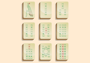 Mahjong Vector Icon - Free vector #398421