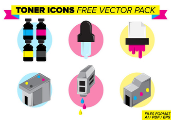 Toner Icons Free Vector Pack - Kostenloses vector #398951