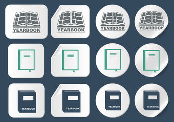 Yearbook Icon vector - Free vector #399821