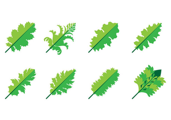 Free Acanthus Leaf Icon Vector - vector gratuit #399831 