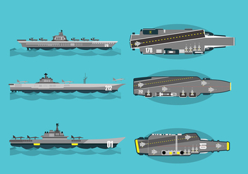Aircraft Carrier Free Vector - Free vector #400721