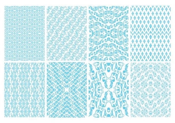 Free Toile Decorative Pattern Vector - Free vector #400901