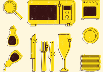 Cleaning Icons Set - vector #401141 gratis
