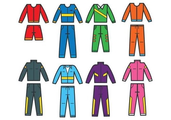 Tracksuit vector - Free vector #401161