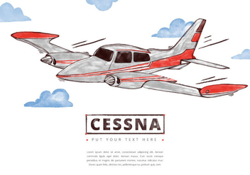 Free Cessna Background - vector gratuit #401681 