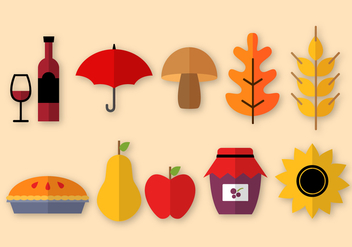 Free Thanksgiving Elements Vector - Free vector #402891