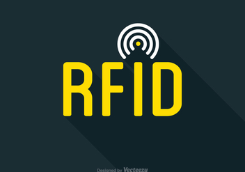 Free Vector RFID Tag Icon - бесплатный vector #403091