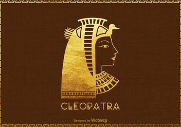 Free Vector Cleopatra Silhouette Illustration - Free vector #403691